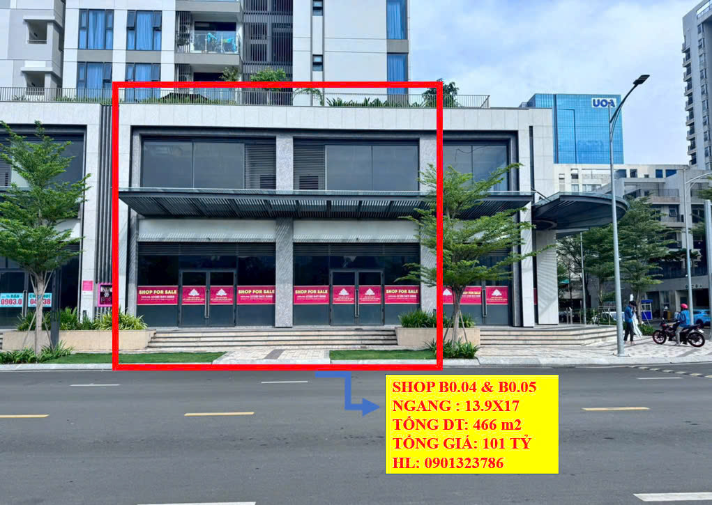 BÁN SHOPHOUSE CARDINAL COURT PHÚ MỸ HƯNG 14X17, 466M2, MUA TT CĐT, CK CAO. XEM SHOP 0901323786 - Ảnh chính
